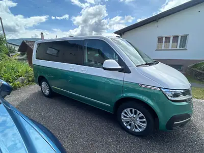 VW T6.1 Caravelle Highline — Monospace 8 places, cuir, seulement 62'000 km — dashboard
