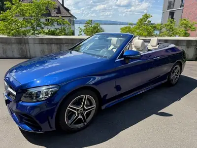 Mercedes-Benz C 400 AMG Line 4matic Cabrio — Cabriolet sportif 333 ch, très faible kilométrage — Außenansicht