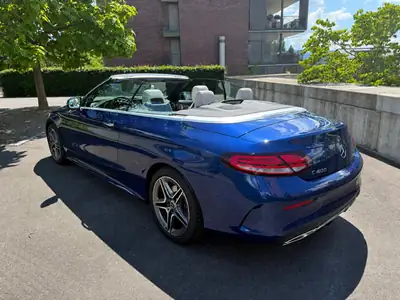 Mercedes-Benz C 400 AMG Line 4matic Cabrio — Cabriolet sportif 333 ch, très faible kilométrage — Seitenansicht