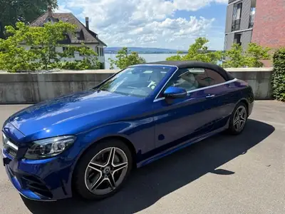 Mercedes-Benz C 400 AMG Line 4matic Cabrio — Cabriolet sportif 333 ch, très faible kilométrage — Innenraum