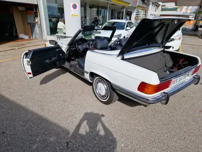 Mercedes-Benz 450 SL 1972 — Cabriolet culte, élégance intemporelle — Miniatura 13