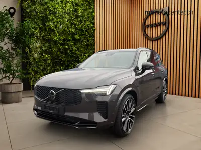 Volvo XC90 2.0 T8 TE XCLUSIVE Edition Dark — SUV 7 places hybride rechargeable, 25 km seulement — vue extérieure