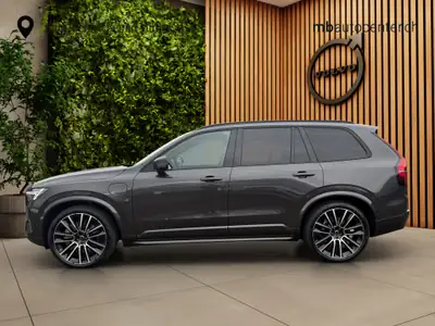 Volvo XC90 2.0 T8 TE XCLUSIVE Edition Dark — SUV 7 places hybride rechargeable, 25 km seulement — côté