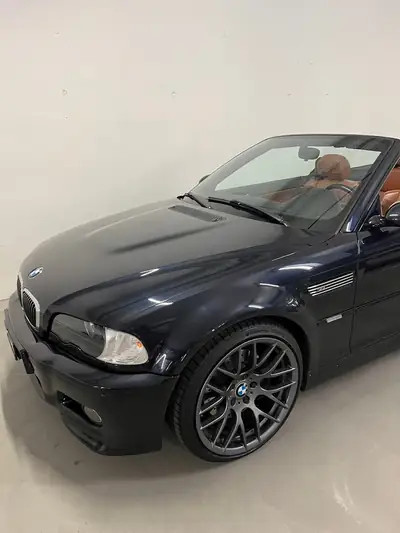 BMW M3 Cabrio 343 ch — Roadster mythique 2001, moteur révisé, prêt à l'emploi — intérieur