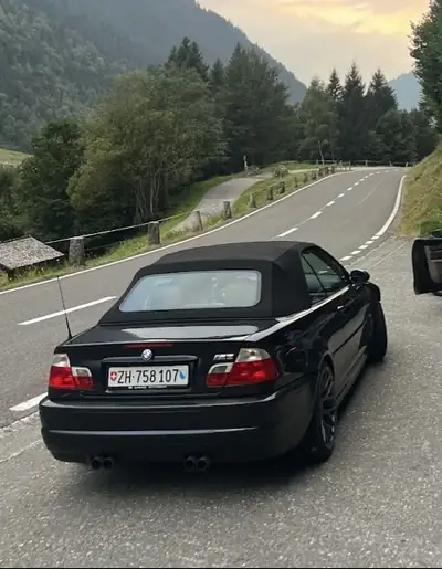 BMW M3 Cabrio 343 ch — Roadster mythique 2001, moteur révisé, prêt à l'emploi — tableau de bord