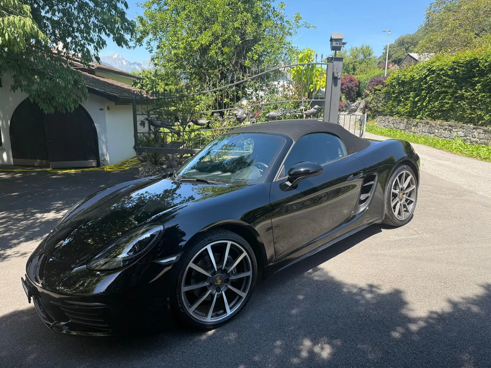 Porsche 718 Boxster 2.0 PDK — Roadster sportif, 33 000 km seulement — Außenansicht
