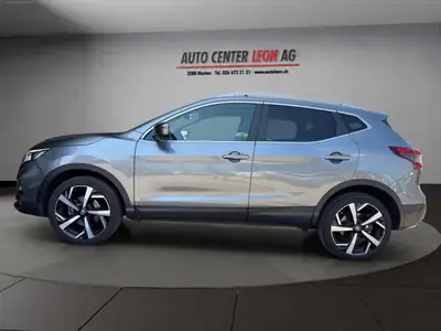 Nissan Qashqai 1.3 DIG-T Tekna — SUV polyvalent, toit panoramique et entretien à jour — rear view
