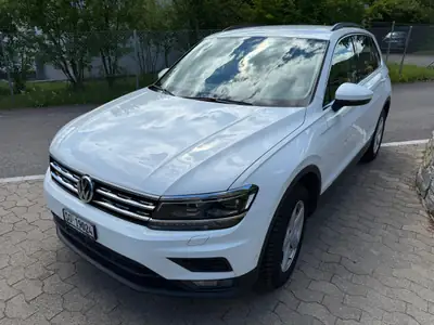 VW Tiguan 2.0 TDI SCR Comfortline — SUV 7 places, diesel efficace, 40'400 km — Außenansicht