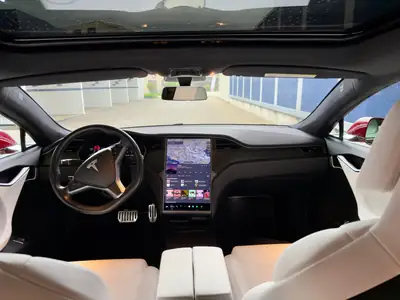 Tesla Model S 100D Performance — Berline électrique haute performance, batterie neuve — détail