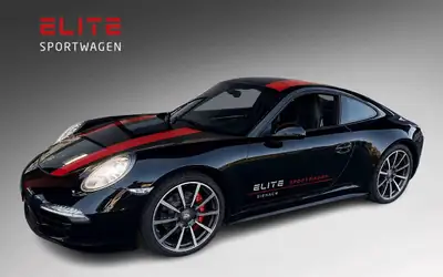 Porsche 911 Carrera 4S PDK — Coupé sportif 400 ch, design 911R, 44'500 km — vue extérieure