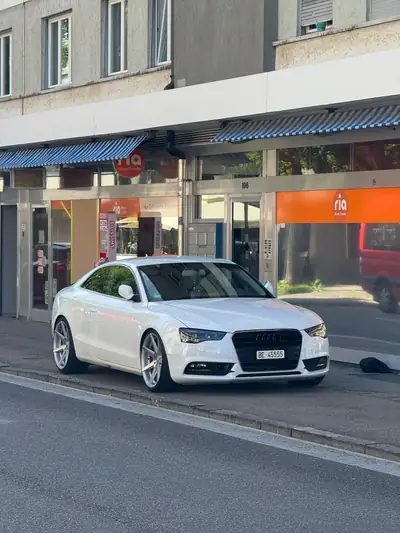 Audi A5 Coupé 3.0 TDI — Élégance sportive et motorisation performante — Heckansicht