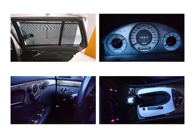 Mercedes-Benz E 55 AMG — Youngtimer rare V8 biturbo, 476 ch de légende — Miniatur 10