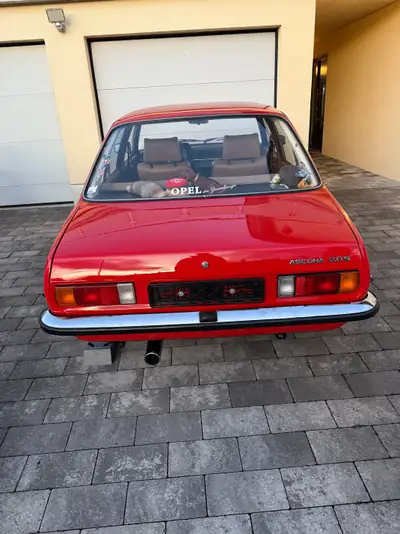 Opel Ascona B Coupé 1978 — Classique des années 70, moteur 2.0L essence, sans accident — vista posteriore
