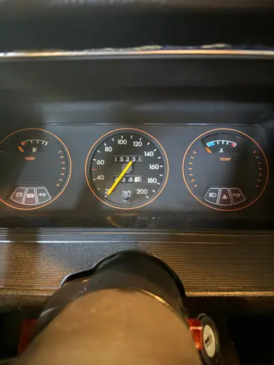 Opel Ascona B Coupé 1978 — Classique des années 70, moteur 2.0L essence, sans accident — cruscotto