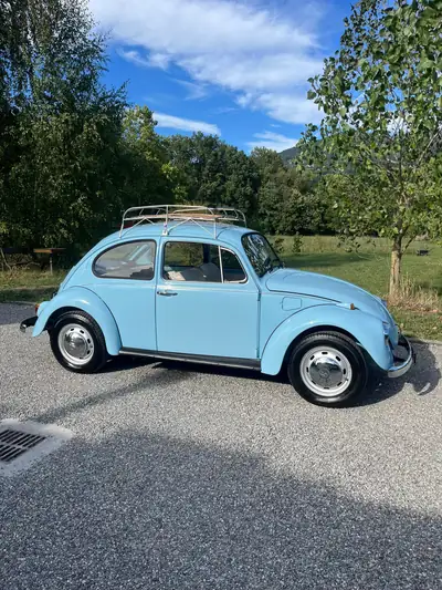 Volkswagen Käfer 1973 — L'icône automobile vintage, kilométrage exceptionnel — arrière