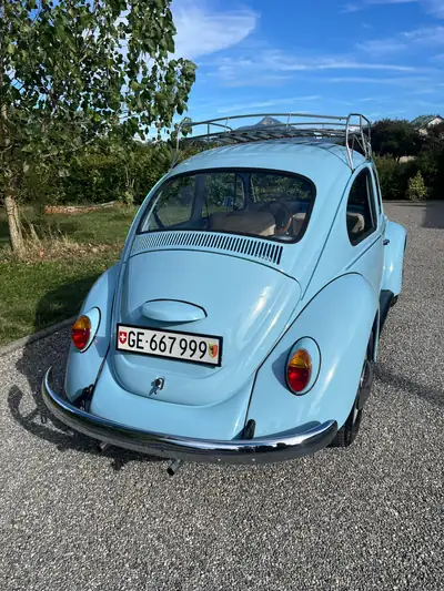 Volkswagen Käfer 1973 — L'icône automobile vintage, kilométrage exceptionnel — côté