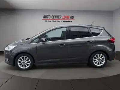 Ford C-Max 1.0 SCTi Sport — Monospace compact fiable, sans accident, attelage inclus — rear view