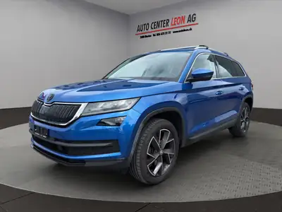 Skoda Kodiaq 2.0 TDI 4×4 — SUV robuste, moteur efficient, attelage 2500 kg — side view