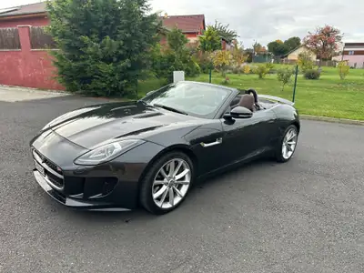 Jaguar F-TYPE 3.0 V6 S — Cabriolet sportif British, 380 ch de pure performance — vue extérieure