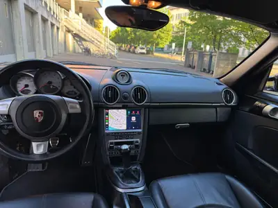 Porsche 718 Boxster 3.4 295 S — Roadster sportif emblématique, 90'000 km seulement — tableau de bord