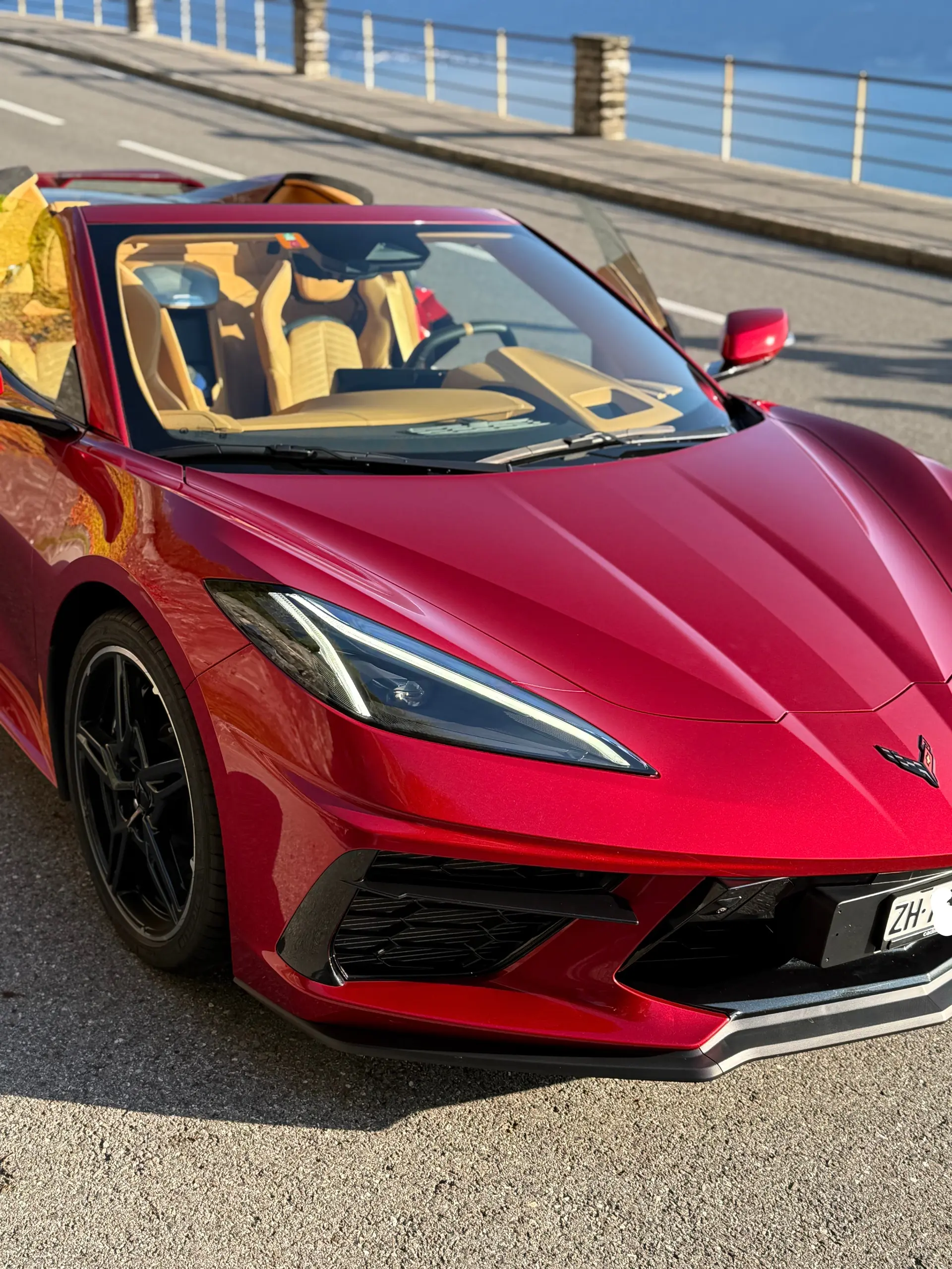 Chevrolet Corvette C8 6.2 V8 Cabriolet — Configuration rare, presqu'neuve avec 6000 km — vue extérieure