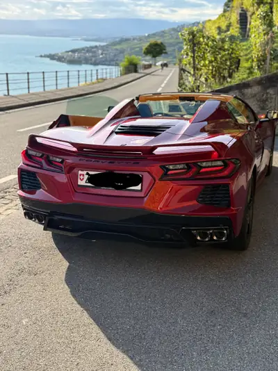 Chevrolet Corvette C8 6.2 V8 Cabriolet — Configuration rare, presqu'neuve avec 6000 km — arrière
