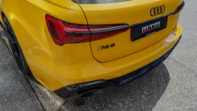 Audi RS6 Avant 4.0 V8 TFSI — Performance 600 ch, Vegas Gelb Exclusive, MTM tuning — Thumbnail 7