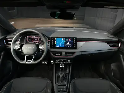 Skoda Scala 1.5 TSI Monte Carlo — Berline dynamique, moteur turbo, quasi-neuf — Thumbnail 15