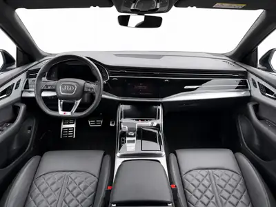 Audi Q8 50 TDI Black Edition — SUV coupé premium, 286 ch, 33'000 km seulement — intérieur