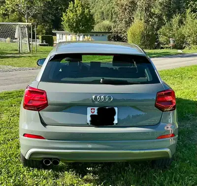 Audi Q2 2.0 TFSI Sport Quattro — SUV compact dynamique, 50'520 km seulement — Heckansicht