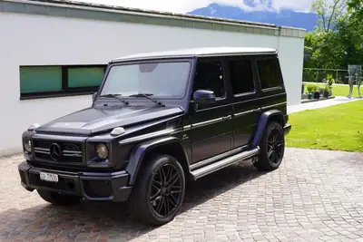 Mercedes-Benz G 63 AMG Edition 463 — SUV légendaire, échappement BRABUS, 571 ch — Seitenansicht