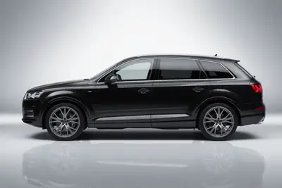 Audi Q7 50 TDI Quattro S-Line — SUV premium 7 places, diesel performant, équipement haut de gamme — Seitenansicht