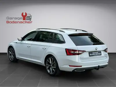 Skoda Superb Combi 2.0 TDi SportLine+ 4×4 — Break premium diesel, équipement haut de gamme — interior