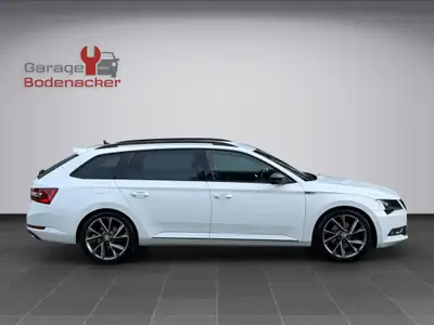 Skoda Superb Combi 2.0 TDi SportLine+ 4×4 — Break premium diesel, équipement haut de gamme — detail