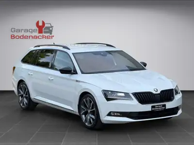 Skoda Superb Combi 2.0 TDi SportLine+ 4×4 — Break premium diesel, équipement haut de gamme — Thumbnail 7