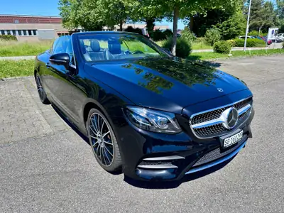 Mercedes-Benz E 400 Cabriolet AMG Line 4Matic — Décapotable élégante, 333 ch et 75'000 km — arrière