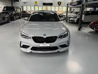 BMW M2 Competition Drivelogic — 410 ch, sportive pure avec 43 800 km seulement — side view