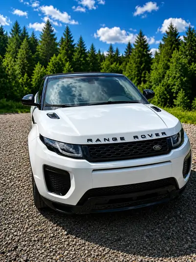 Land Rover Range Rover Evoque 2.0 Si4 SE Dynamic — Cabriolet luxe 4x4, design premium — tableau de bord