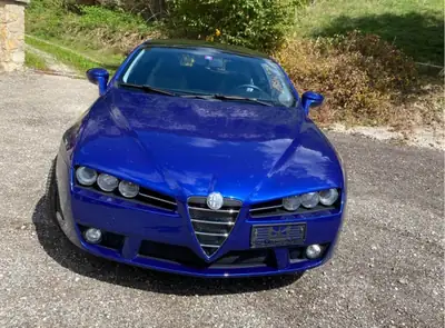Alfa Romeo Brera 2.2 JTS — Coupé sport italien authentique, moteur 185 ch — Seitenansicht
