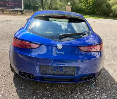 Alfa Romeo Brera 2.2 JTS — Coupé sport italien authentique, moteur 185 ch — Heckansicht