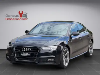 Audi A5 Sportback 2.0 TFSI Quattro S Line — Berline sportive premium, 83 800 km seulement — side view