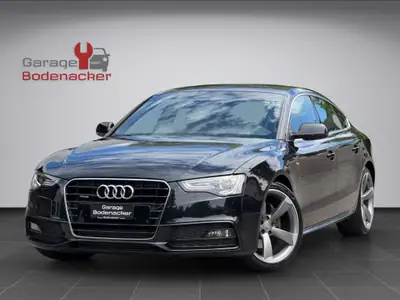 Audi A5 Sportback 2.0 TFSI Quattro S Line — Berline sportive premium, 83 800 km seulement — exterior view