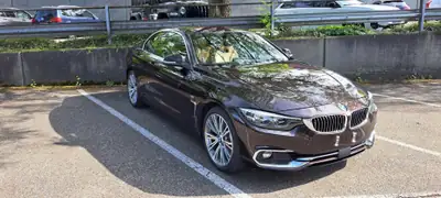 BMW 430i xDrive Luxury Cabrio — Découvrable sportif, 252 ch et tenue de route all-wheel drive — côté