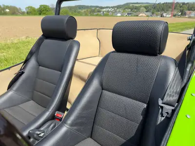 VW Buggy Hustler Beach Buggy 1976 — Cabriolet de légende, fraîchement révisé — dettaglio