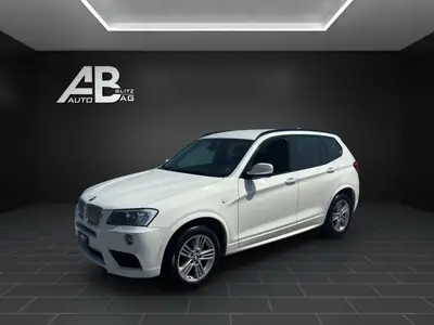 BMW X3 xDrive 35d M-Sportpaket — SUV diesel premium, équipement haut de gamme — side view