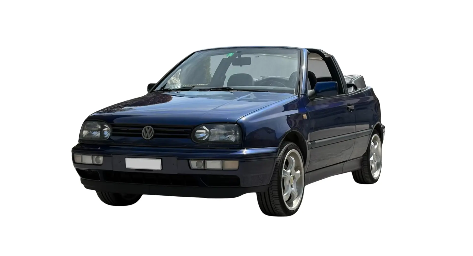 VW Golf III Cabriolet Pink Floyd — Pièce de collection rare, 85'000 km, expertisée — vue extérieure
