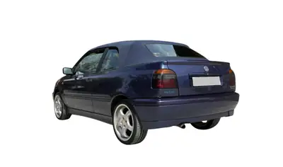 VW Golf III Cabriolet Pink Floyd — Pièce de collection rare, 85'000 km, expertisée — Miniature 8