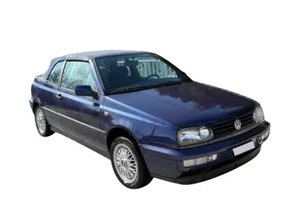 VW Golf III Cabriolet Pink Floyd — Pièce de collection rare, 85'000 km, expertisée — Miniature 11