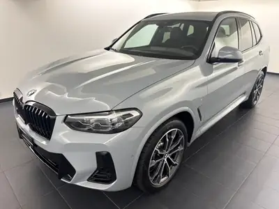 BMW X3 xDrive 30d M Sport — SUV diesel hybride 48V, attelage intégré — exterior view
