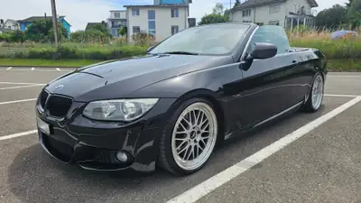 BMW 335i Cabriolet — Roadster sportif N55, entretien récent, véhicule d'été — arrière